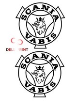 SCANIA VABIS GRIFFIN X2 VINYL STICKERS HAULAGE CUSTOMISE GRAPHIC