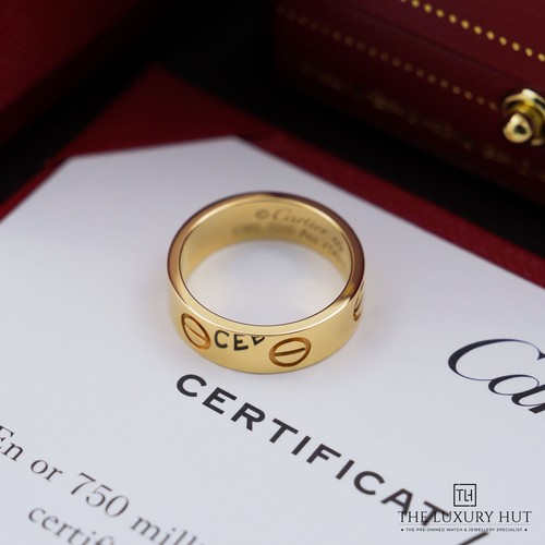 Cartier love ring - ring, ‘classic