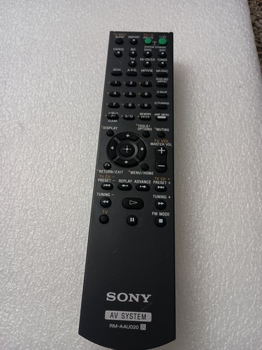 Sony remote aau020 for - rm-aau020,