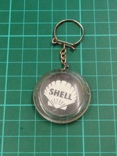 Vintage French Shell Oil / Petrol Service Station Key Ring Lion