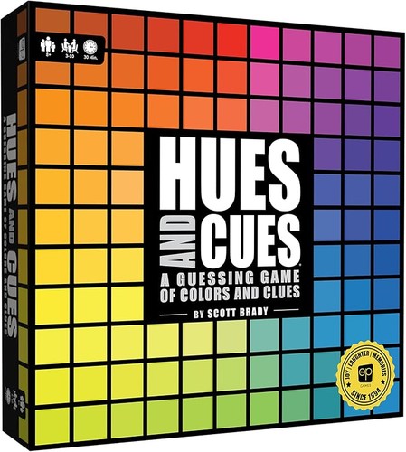 Hues and cues guessing - cues, board