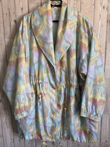Vintage 80s pastel abstract - pastel,