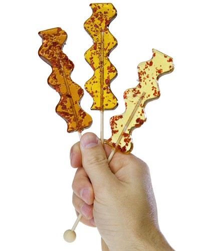 Bacon pops savory - pops, lollipops