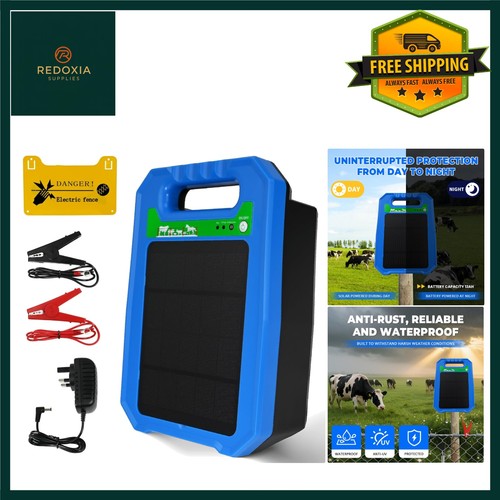 Powerful solar electric fence - electric,