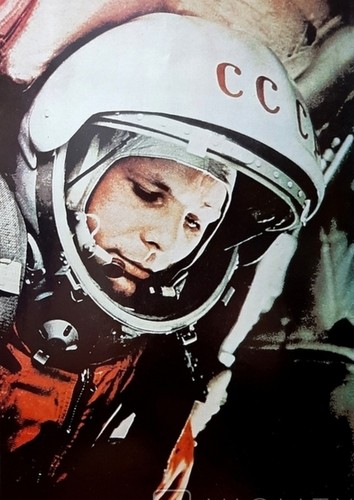 Ussr poster yuri - yuri, gagarin