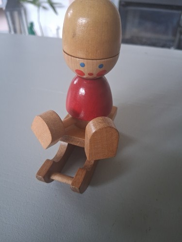 Old wooden toy - wooden,