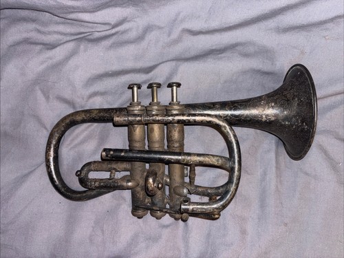 Antique conn cornet c - antique,