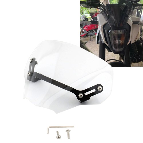 Clear front windshield - front,