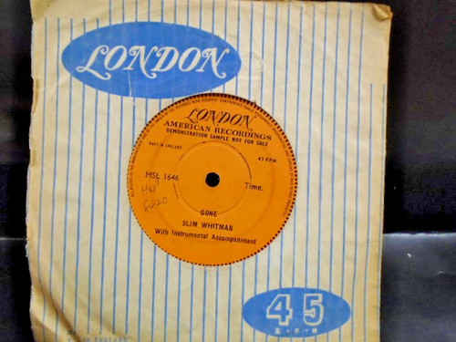 Slim whitman gone - slim, one