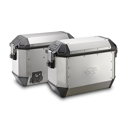 Pair motorcycle side - side, cases