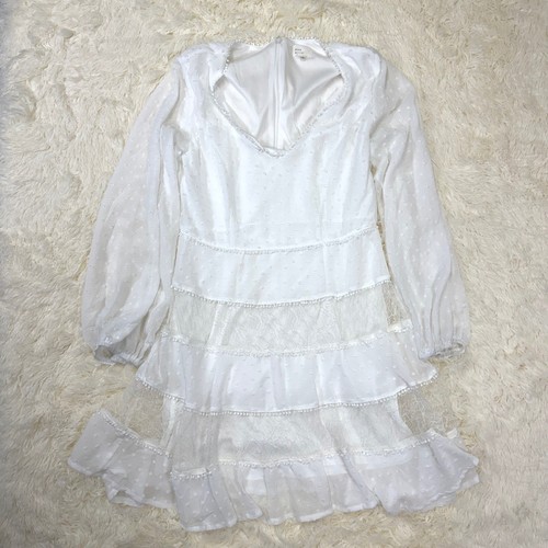 Dee elly lace white dress - dee,