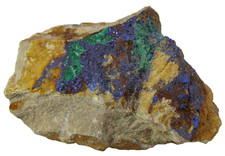 NATURAL SPECIMEN of AZURITE &