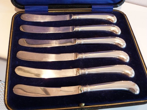 Silver pistol grip dessert - silver,