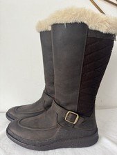 RRP £135 Merrell Tremblant Ezra Nubuck Leather Waterproof Mid Calf Boots Sz 5 