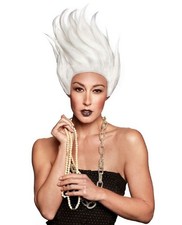 White sea witch wig - white,