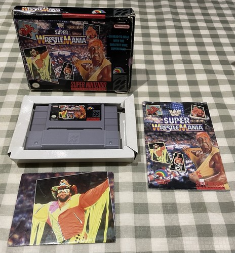 Wwf super wrestlemania snes - wwf,