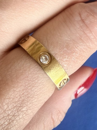 Cartier love ring yellow gold - cartier,