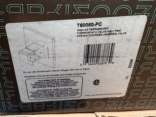 Brizo siderna t60080 - siderna, t60080-pc