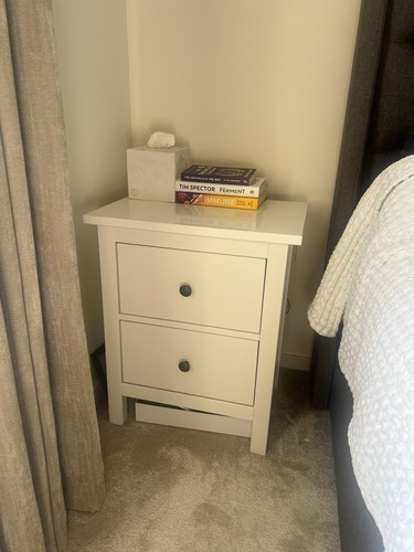 Ikea hemnes white stain solid - white,