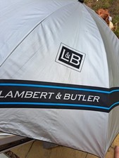 Lambert And Butler Golf Umbrella Rare Promo Item Vgc *Get Ready For Summer*