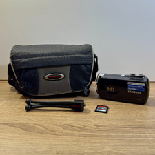 Samsung HMX-F80 Camcorder HD Digital Video Camera 52x Optical Zoom SD Card Bag