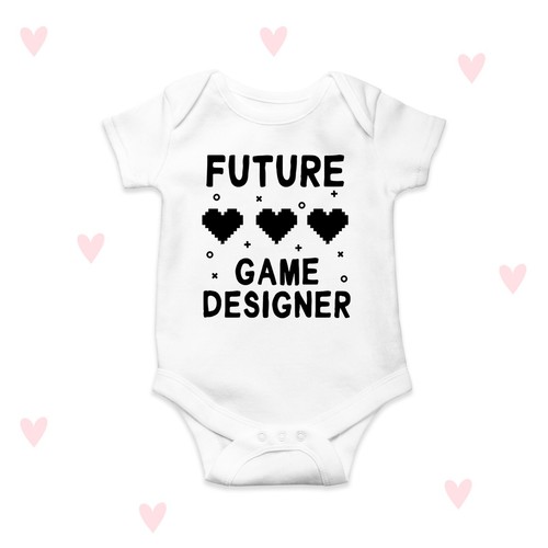 Gamer baby grow game - gamer,