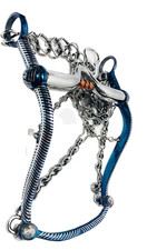 5"  CHARRO SADDLE MEXICAN BLUE