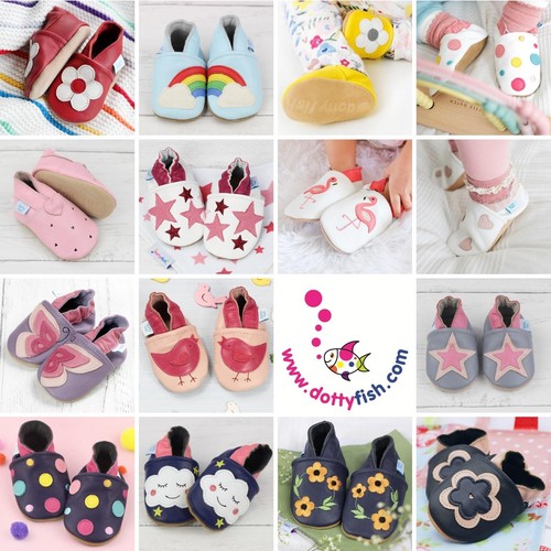Dotty fish girls soft leather - girls,