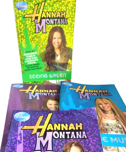 Disney hannah montana books - disney,