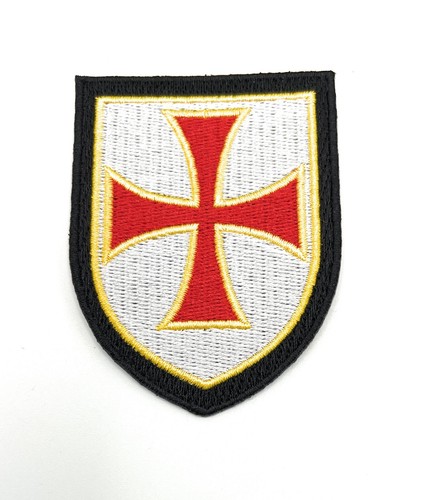 Knights templar shield patch - knights,