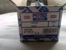NEW 32A PROTEUS GEYER MCB