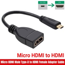 Micro HDMI Male To HDMI Female
