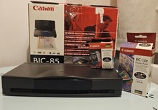 Canon BJC-85 Bubble Jet Portable Printer – Color & Mono Heads, Box & Extras