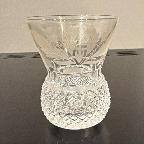 Edinburgh crystal shot glass - edinburgh,