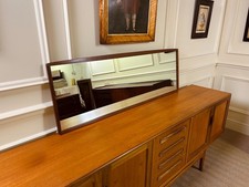 MID CENTURY G PLAN FRESCO TEAK DRESSING TABLE MIRROR VINTAGE RETRO