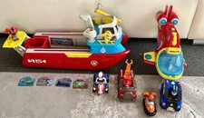 Paw Patrol Bundle Toys Large Sea Patroller Boat Sub Patroller Submarine Vehicles