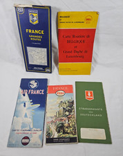 Vintage 1950s Travel Road Maps