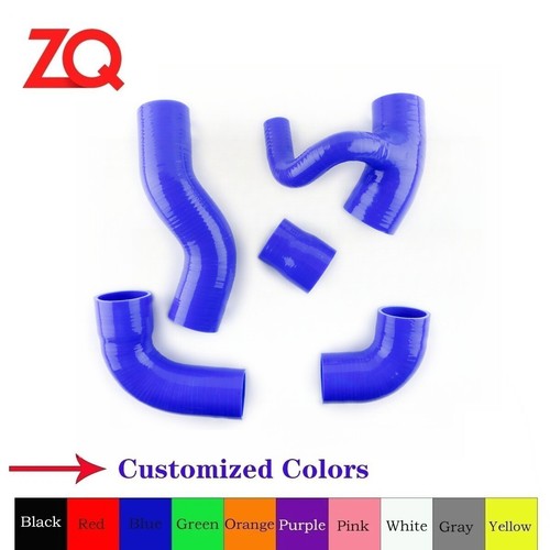Blue silicone turbo - silicone, hose