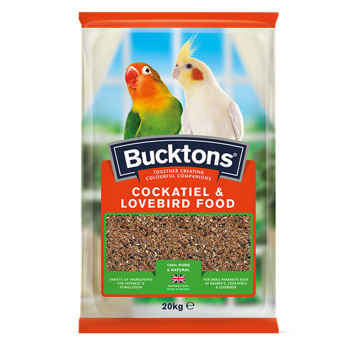 Bucktons cockatiel lovebird - bucktons,