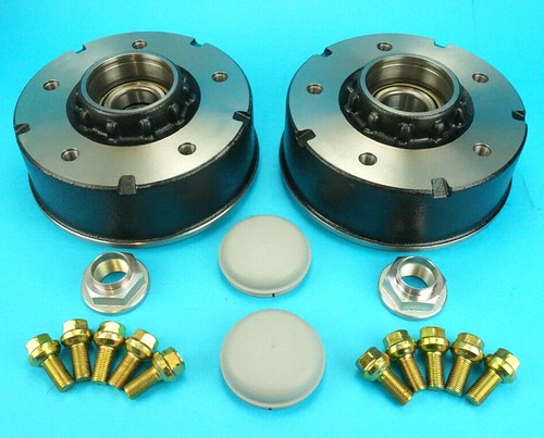 Brake drum with nut bolts - brake,