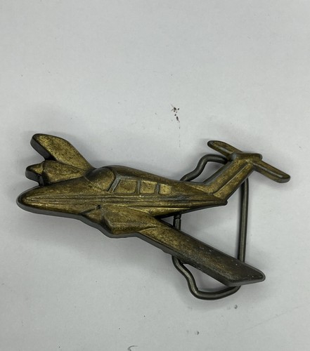 Belt buckle vintage - belt, plane
