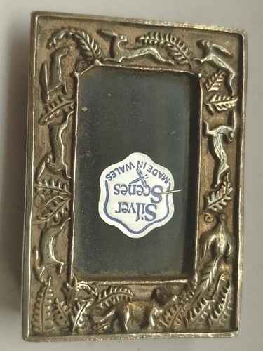 Vintage sterlin silver scene - silver,