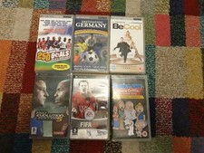PSP Games And UMD Video Bundle X 6