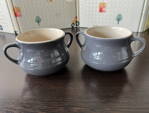 Creuset set grey white - creuset,