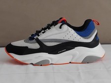 Dior B22 Men’s Trainers White Black Blue Grey UK10 EU44 Luxury Sneakers