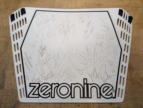 Zeronine bmx numberplate with - zeronine,
