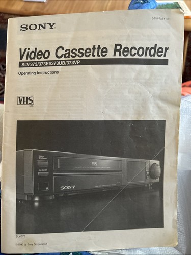 Sony slv 373ub - sony, slv-373ub