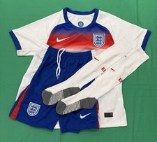 England 2025 junior home kit shirt/shorts/socks bundle (SIZE 26 10-11yrs)