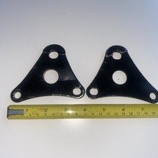 HONDA CB250N SUPERDREAM DELUXE 78/84 - NOS EXHAUST SILENCER HANGER BRACKETS