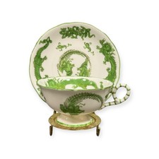 Coalport Green Dragon Cup &